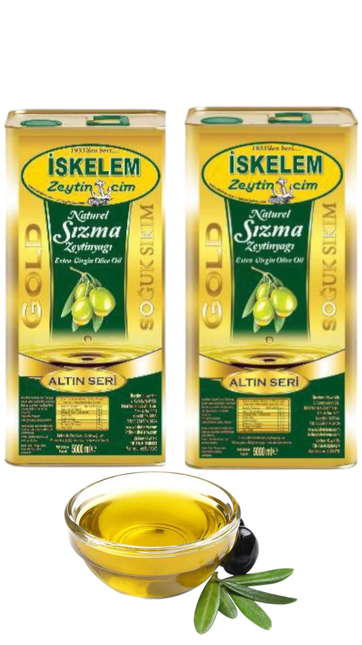 SOĞUK SIKIM 5 LİTRE (2 ADET) ZEYTİNYAĞI